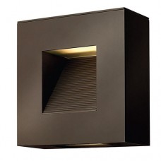 Hinkley Lighting H1647 9" Height 2 Light ADA Compliant Dark Sky Outdoor Wall Sconce from the Luna Collection   